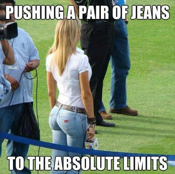 ines sainz - Pushing A Pair Of Jeans To The Absolute Limits