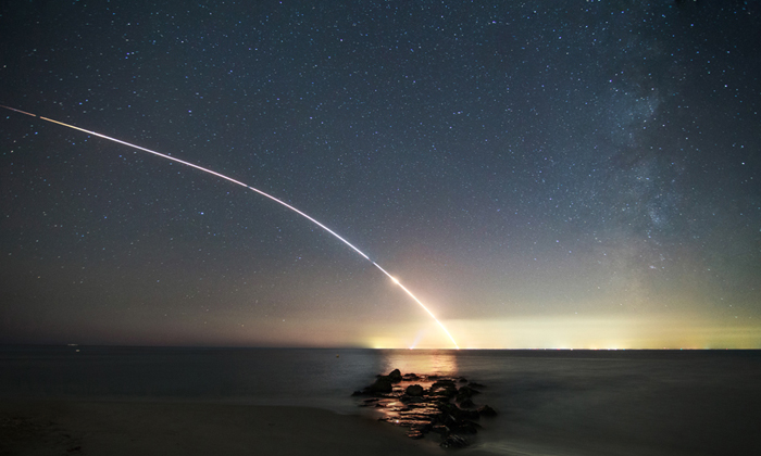 LADEE Rocket launch as seen from Cape May Point, NJ