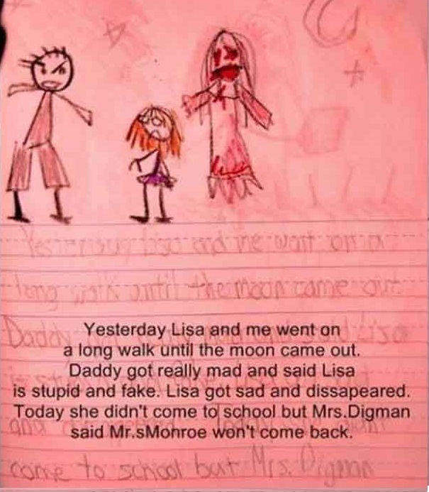 Kid Writes A Story That Would Freak Stephen King Out