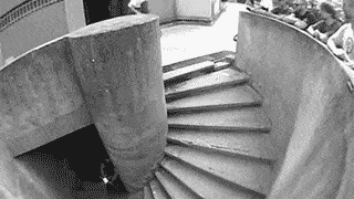 spiral staircase gif