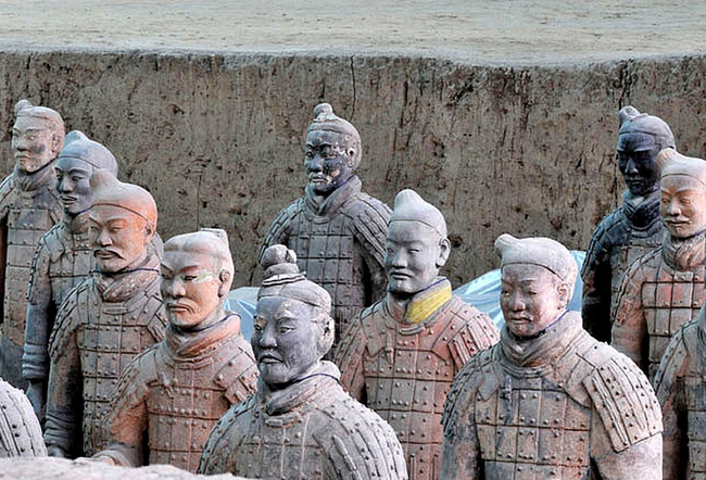Terra Cotta Army: A group of Chinese farmers uncovered an army of life size clay figurine soldiers now known to the world and the Terra Cotta Army in 1974. Since that fateful day, the farmers carried out unfortunate lives. Three died very young. One killed himself. The others were plagued by debt their entire lives, never able to cash in on their finding responsibly.
