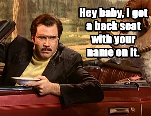 robert goulet snl - Hey baby, I got a back seat with your name on it.