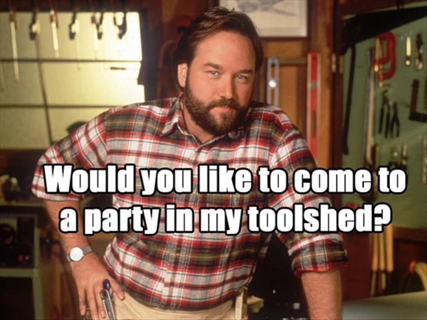 al borland - Would you to come to a party in my toolshed?