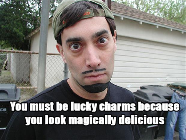 mitch silpa david blaine - You must be lucky charms because you look magically delicious