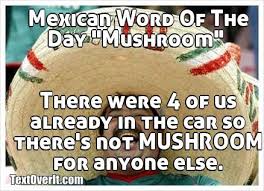 Mushroom - Mexican WOTD