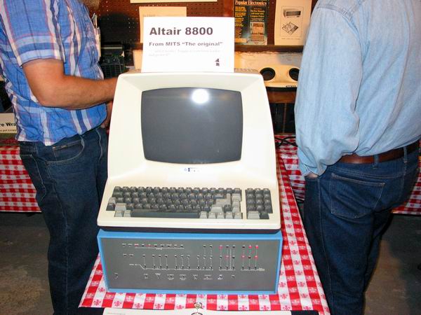 The MITS Altair 8800 is a microcomputer designed in 1974 based on the Intel 8080 CPU. Interest grew quickly after it was featured on the cover of the January 1975 issue