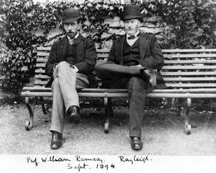 Argon, 1894. Discoverers : Sir William Ramsay and Baron Ray Leigh