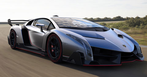 Lamborghini Veneno 4,500,000.