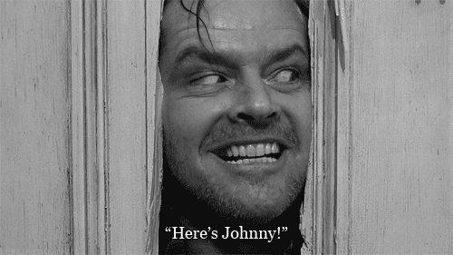 jack nicholson the shining - "Here's Johnny!"