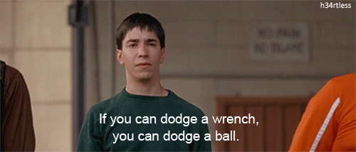 if you can dodge a wrench gif - h34rtless If you can dodge a wrench, you can dodge a ball.