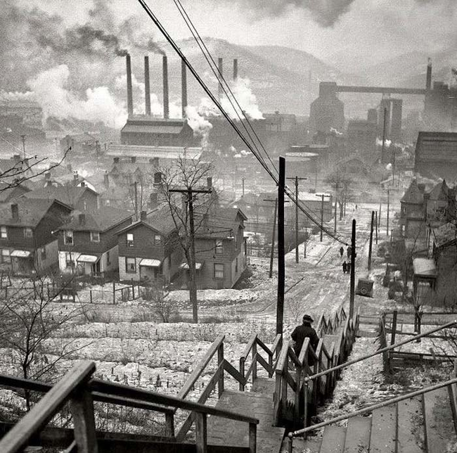 Pittsburgh, Pennsylvania in 1940.