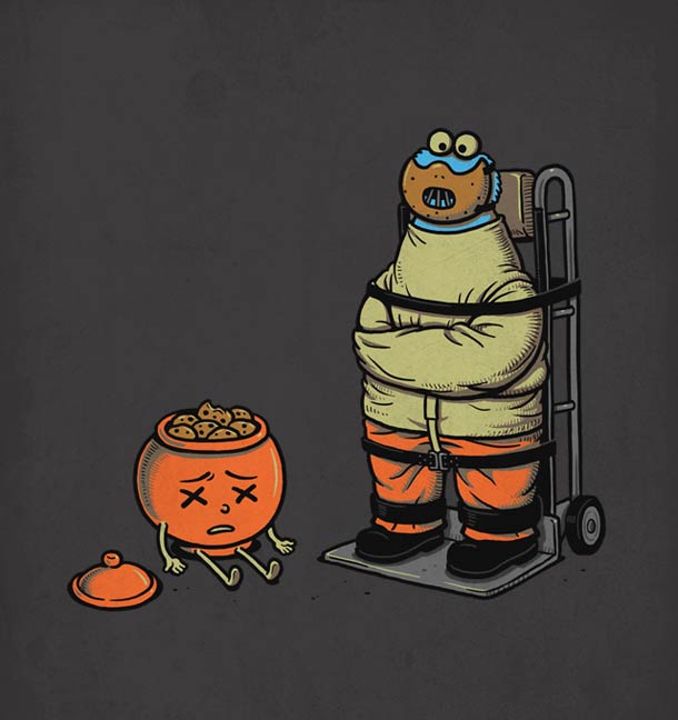 Cool And Horrifying Pop Icon Illustrations