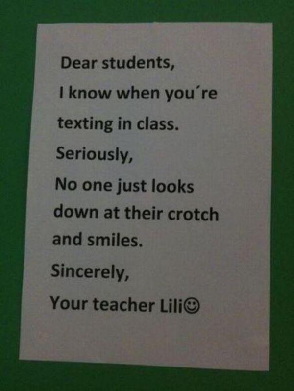 Who Says Teachers Can't have fun?