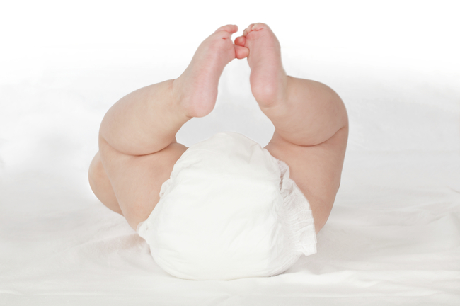 Babies don't have kneecaps. They just have a structure of cartilage that forms something like it, but the real kneecap doesn't develop until a few years into life. Other parts of the baby's skeletal system develop similarly. The older we get, the more those bones that begin as cartilage lose their "bounce," and falling becomes a lot more painful and a lot less nonchalant. Before that, we're basically miniature invincible cartilage demons.