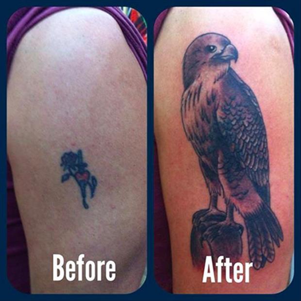 Amazing Tattoo Cover Ups