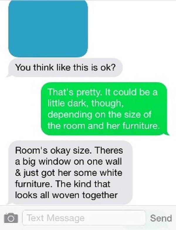 Wrong number text turns into a surprisingly pleasant conversation