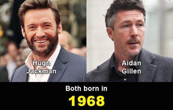 22 Pairs Of Celebrities You Won't Believe Are The Same Age