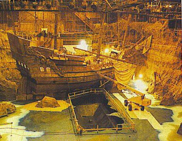 The pirate ship in ‘The Goonies’ was real. After filming, the ship was offered for free to anyone who would take it, but nobody wanted it. The ship was scrapped.