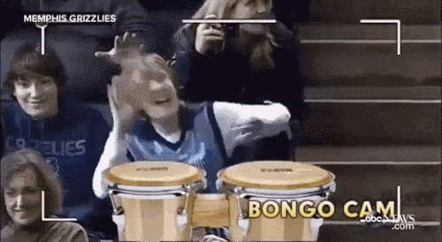 drummer - Memphis Grizzlies Bongo Cami