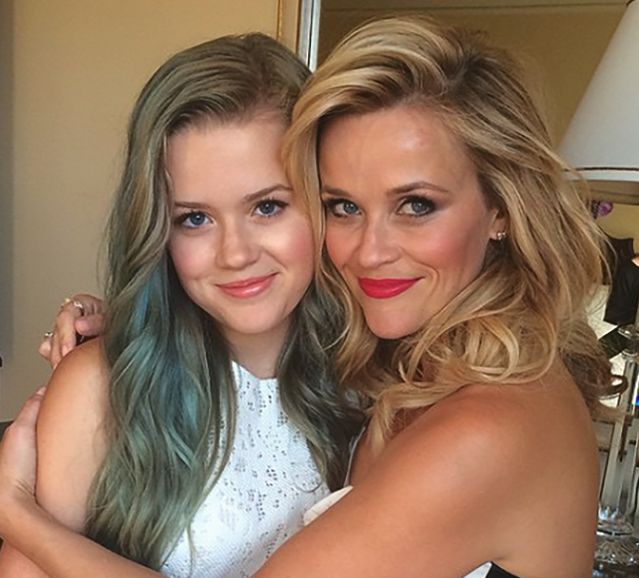 Reese Witherspoon and her daughter Ava Philippe.
