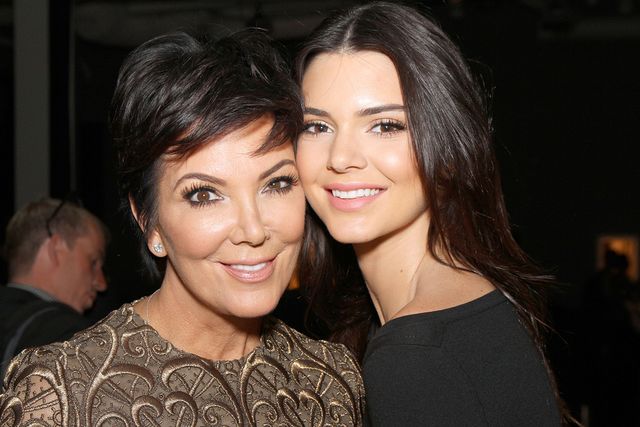 Kendall Jenner should be thanking her mum Kris for those looks.