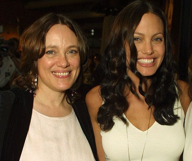 Angelina Jolie looked just like her mom Marcheline Bertrand.