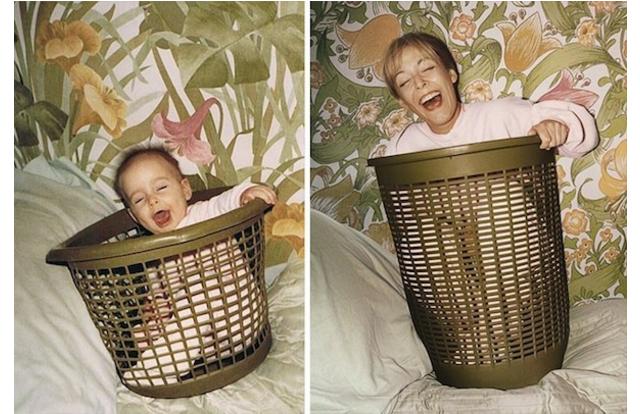 childhood photo recreations