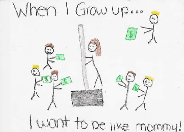 18 drawings made by children, is not what you think