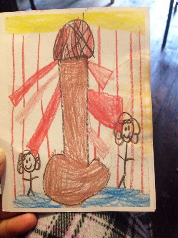 18 drawings made by children, is not what you think