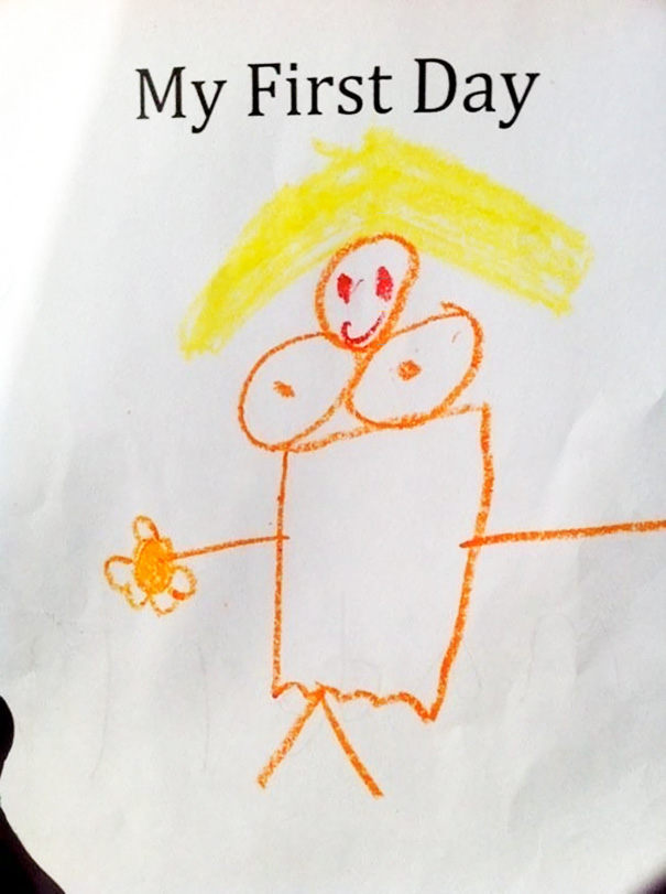 18 drawings made by children, is not what you think