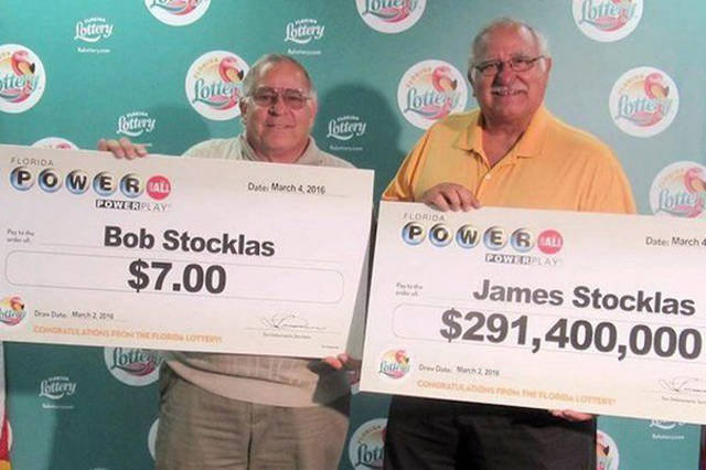 brothers win lottery $7 - love Bietery fone lotte fottery lottery Florida Power Ad Powerplay Date Florida 6 Date March Bob Stocklas $7.00 Powerplay panese Or Dure 24 James Stocklas $291,400,000 lotte 02 De 220 battery