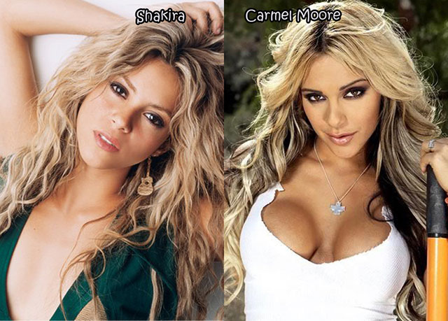 pornstar looks like - Shakira Carmel Moore