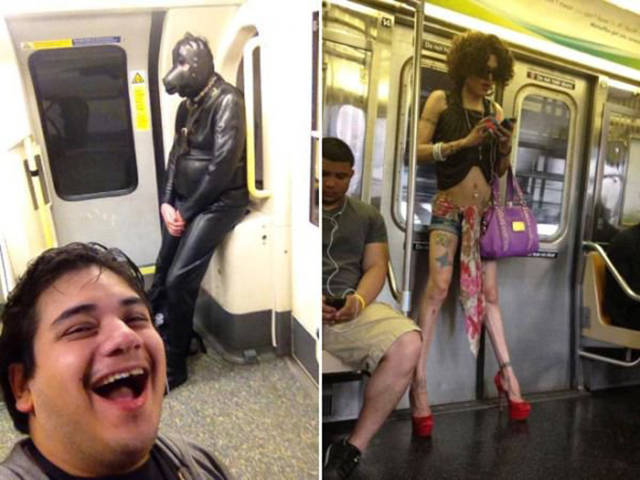 26 Times the ride the METRO became a very strange experience