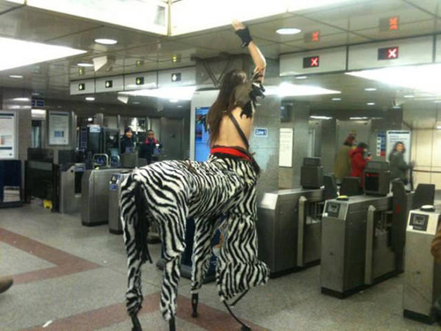 26 Times the ride the METRO became a very strange experience