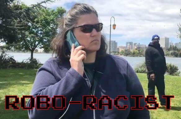 Robo-racist hates when African Americans take advantage of a beautiful day
