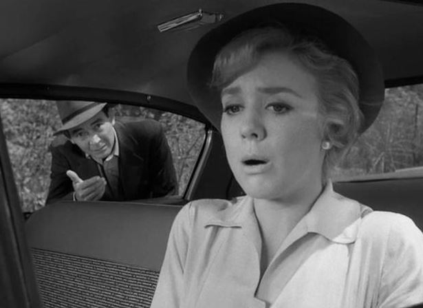 "The Hitch-Hiker" Adapted from the popular radio play by Lucille Fletcher, this episode starred Inger Stevens as a woman driving cross-country who repeatedly encounters the same ominous man hitch-hiking along the road.