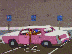 Homer taught me to play it cool nomatter where you park.