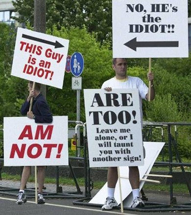 5 Funny Protesting Signs