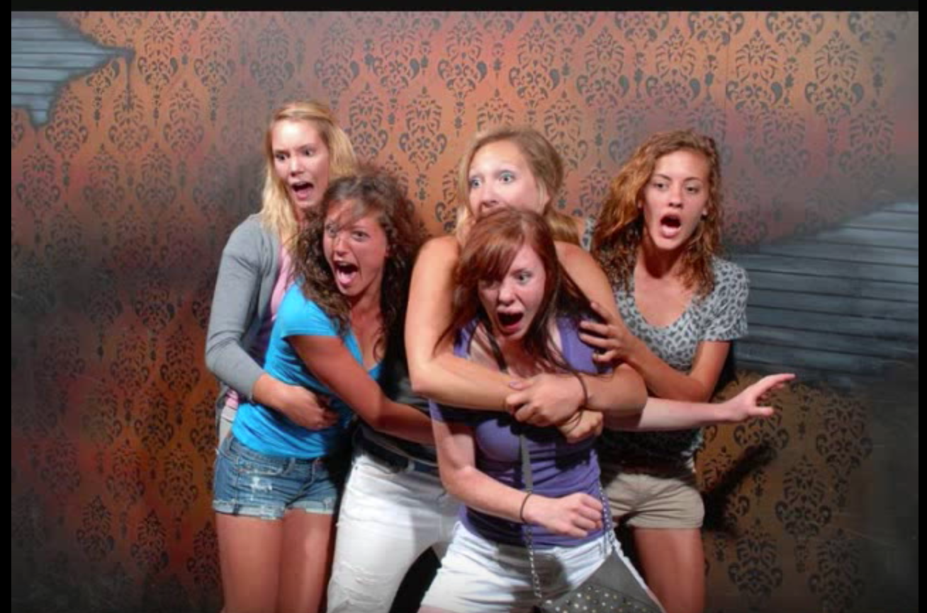 Haunted House Face Reactions in Ontario, Canada.