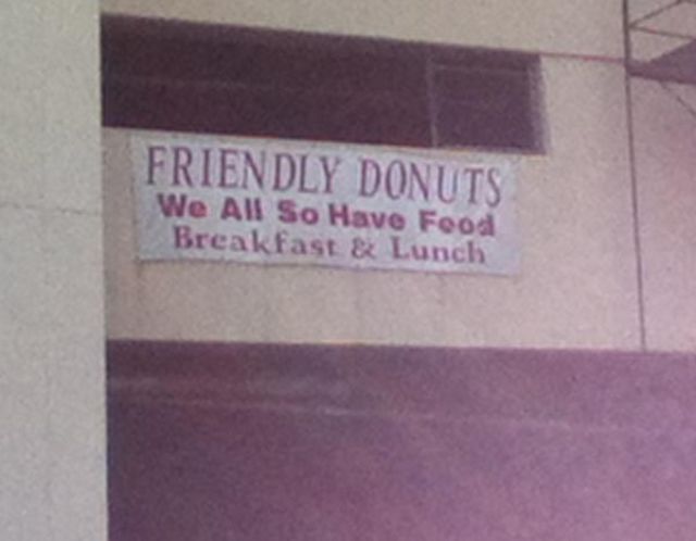 floor - Friendly Donuts We All So Have Food Breakfast & Lunch