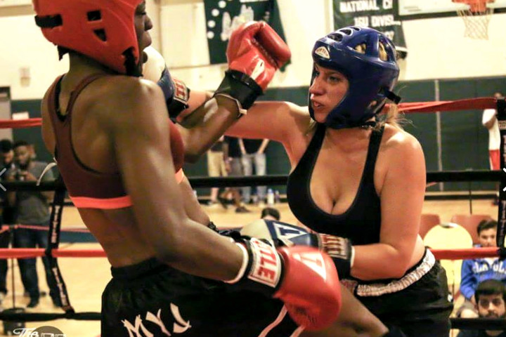 In her first fight, at the Extreme Cage Fighting promotion in Astoria, she won by TKO after shattering her opponent’s shin.