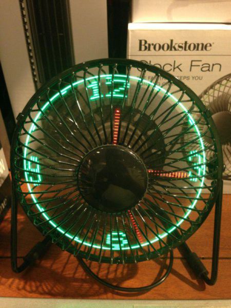 mechanical fan - Brookstone ck Fan Eps You Smile