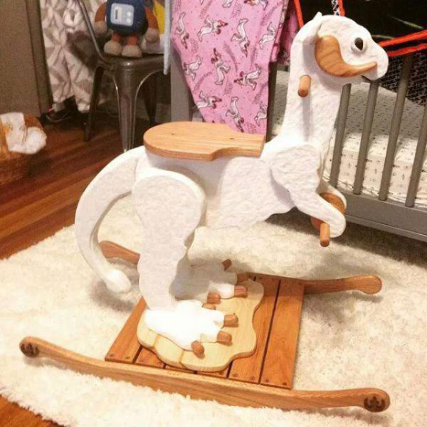 star wars rocking horse