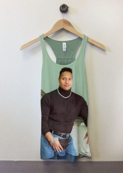 dwayne johnson turtleneck