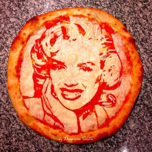 pizza marilyn monroe