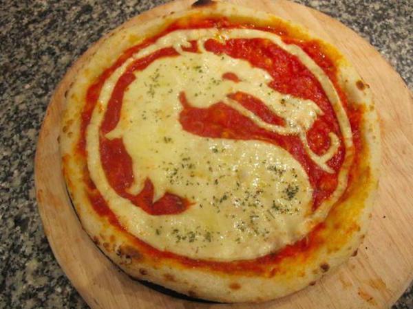 mortal kombat pizza