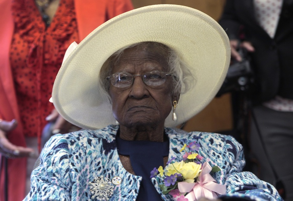 115 years old - Jeralean Talley b. May 23, 1899, American