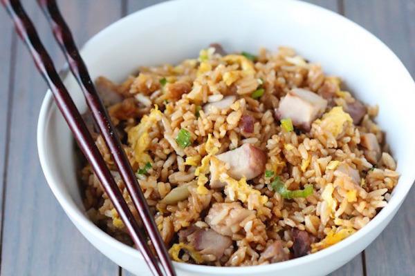 chinese pork fried rice