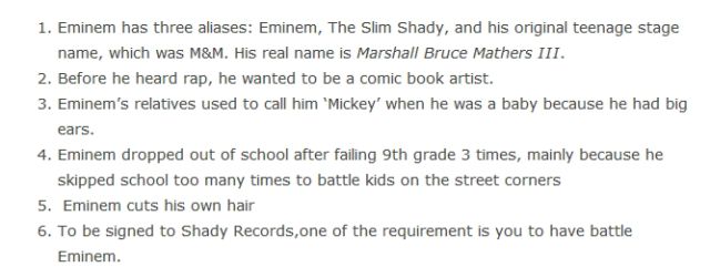 The Real Truths about the 'Real Slim Shady'
