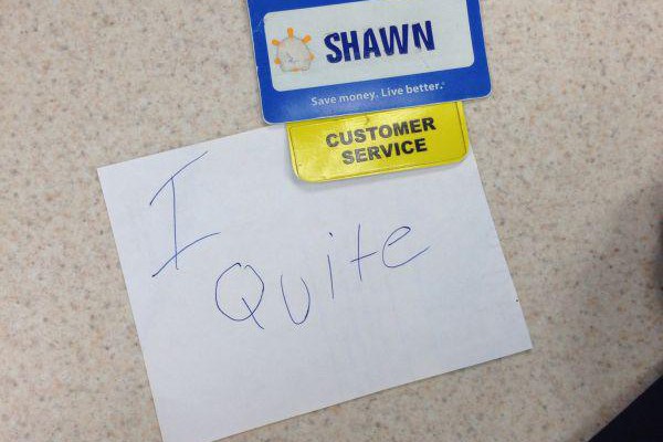 paper - Shawn Save money. Live better. Customer Service